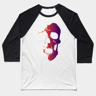 Sunset Skull v2 Baseball T-Shirt